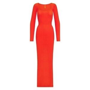 Skims size medium long sleeve ankle length dress